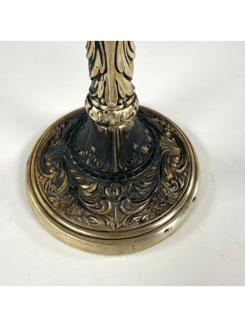 Vintage Wm Rogers Silverplate Triple Star Eagle Candle Holder 10